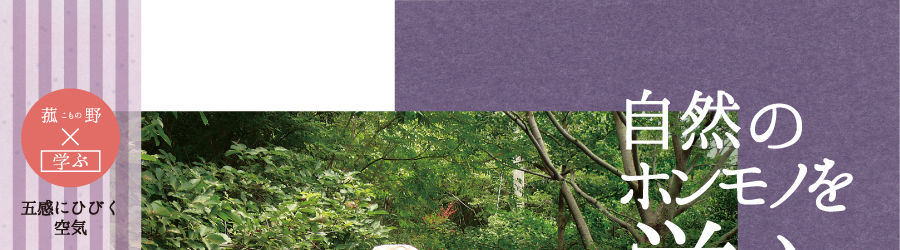 自然のホンモノを学ぶ