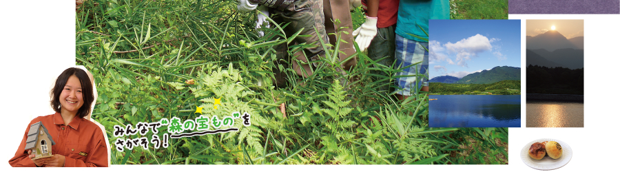 みんなで森の宝物を探そう！